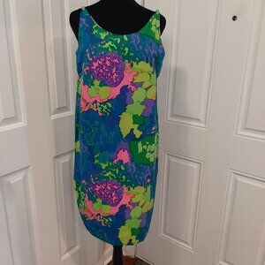 Colorful Abstract Hawaiian Dress